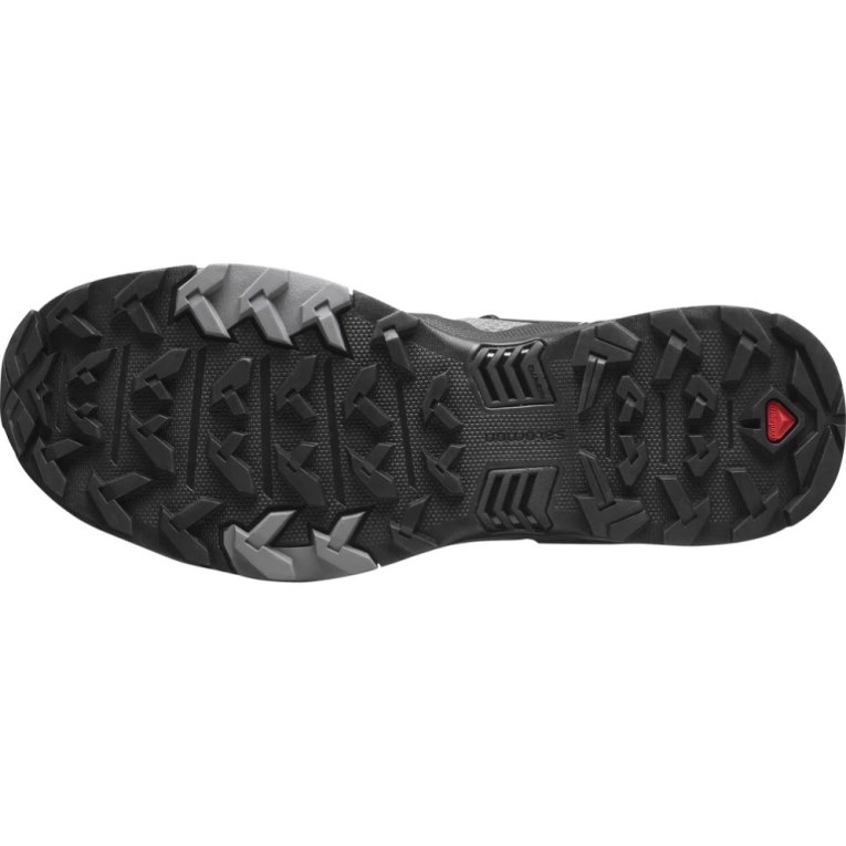 Black / Grey Salomon X Ultra 4 Men's Hiking Shoes | IE KI1365